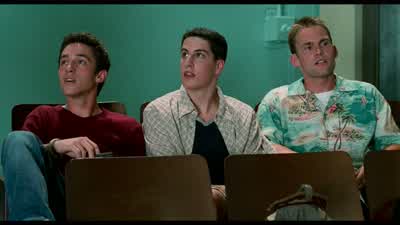 All that you gotta do is just ask them questionsand listen to what they have to say and shitI don't know man That sounds like a lot of work - American Pie