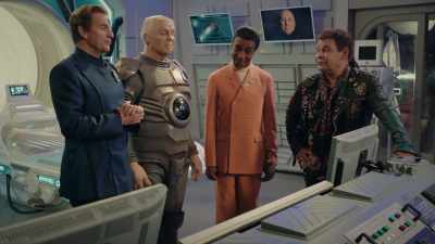 And Lister - a human. Or so he maintains. - Red Dwarf: The Promised Land