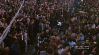 And they literally did just
drive right through the crowd - Days of Rage: The Rolling Stones' Road to Altamont