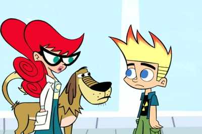 And your little snowstorms - Johnny Test