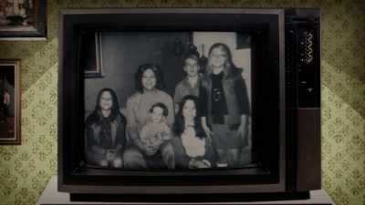 And Liz Carmichael
and her five children - The Lady and the Dale