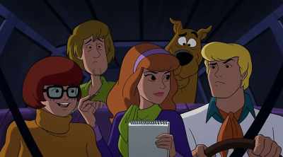 And look, there's a gap in the bricks. - Scooby-Doo! & Batman: The Brave and the Bold