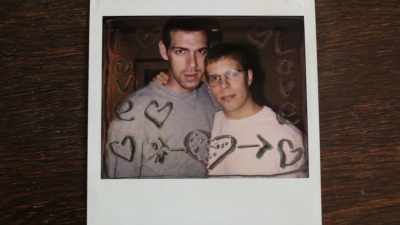 And he looked at me and he said,
"Eric," - Larger than Life: The Kevyn Aucoin Story