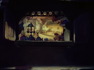 And looked in. - Pinocchio