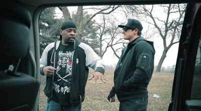 And he looks at him,
he's like, he says, - Demon House