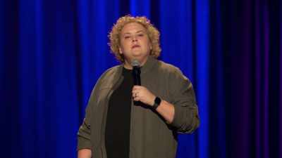 And she looks at me and she goes, "Hey." - Fortune Feimster: Good Fortune