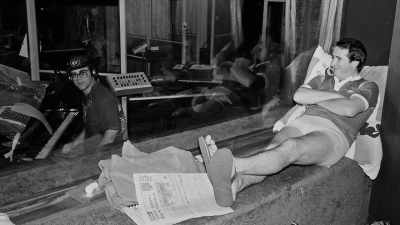 And lying there, absolutely prone, - Under the Volcano