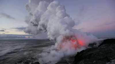 And that magma comes up
and creates earthquakes, - Origins: The Journey of Humankind
