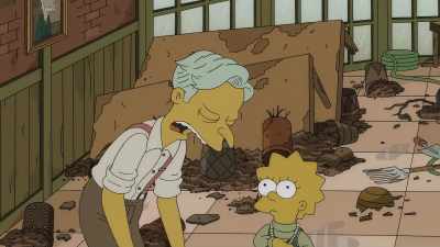 And to make certain that nothing grows, - The Simpsons: The Past and the Furious
