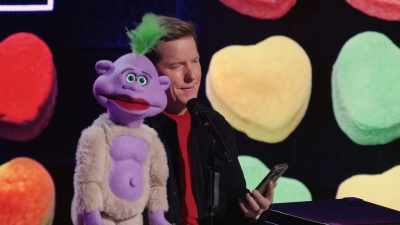 And make it difficult to walk.
- [laughs] - Jeff Dunham:  I'm With Cupid