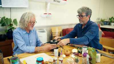 'And to make doubly sure
our shock absorbers are secure, - James May and the Dull Men