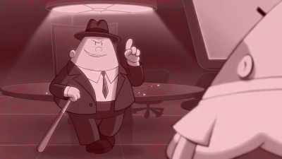 And make me's a chicken Parm sangwich,
extra mozz, to go. - The Epic Tales of Captain Underpants