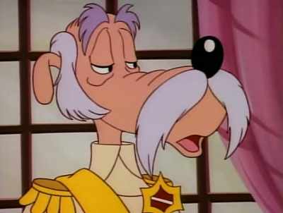 And make sure no one starts
eating until I get there, - DuckTales