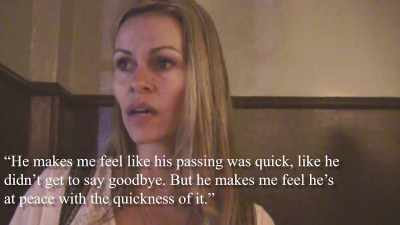 And he makes me feel like
his passing was quick, - Hacking the Afterlife