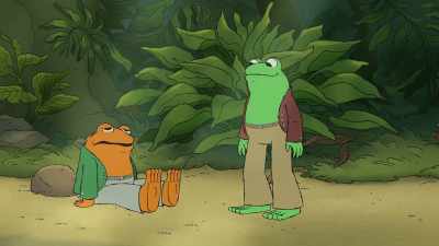 And that makes me sleepy too.And my feet still hurt. - Frog and Toad