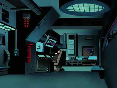 And Malkavich takes the pass - Batman Beyond