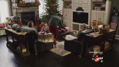 And mama in her kerchief
and Zane in his cap, - A Very Country Christmas Homecoming