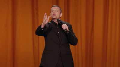 And that man shuffled off
back up the stairs, having won. - Kevin Bridges: The Overdue Catch-Up