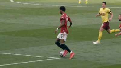 And Marcus Rashford's kept
on dancing, Fernandez let it roll, - Super Greed: The Fight for Football