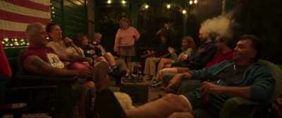 And Mark and them
got caught swimming - Fourth of July