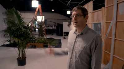 And Marty's here and we've got
our set as discussed with him. - My Scientology Movie