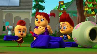 And maybe you could
even, like, carry - The Chicken Squad