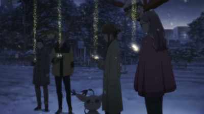 And that means always thinking about
each other and talking things out. - Digimon Adventure 02: The Beginning