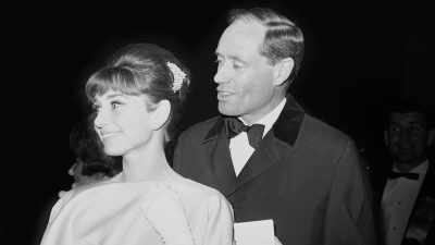 And Mel Ferrer sort
of guided her career - Audrey