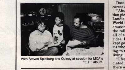 And Michael was a big fan, too, - Thriller 40