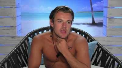 And my mind is always
working overtime - Love Island