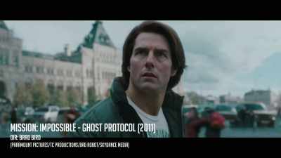 And where "Mission: Impossible
3"' had been light on stunts, - Tom Cruise: The Last Movie Star