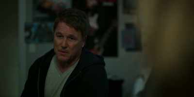 And your mom kept throwing up,
and so she took a pregnancy test, - Totally Killer