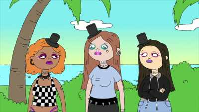 - And Monotonie... sadly,
you're disqualified - Teenage Euthanasia