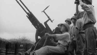 And more than 100,000 troops. - The Pacific War in Color