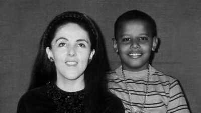And his mother always sent
Barack's school results, - Obama: In Pursuit of a More Perfect Union