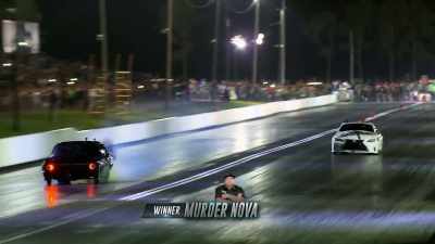 And Murder Nova gets the win. - Street Outlaws No Prep Kings Team Attack