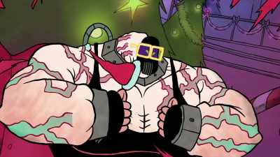 And you must be... Bane. - Merry Little Batman