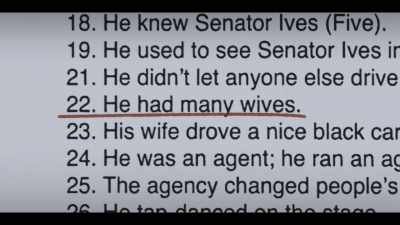 And that my father, Marty, had many
wives, which is true. - Surviving Death