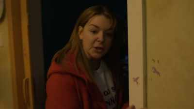 And you need to stop hiding
behind your mum and sister - The Moorside