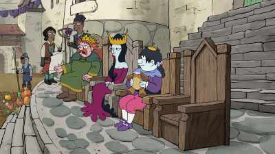 And she never does neither.
Gimme my damn scepter. - Disenchantment