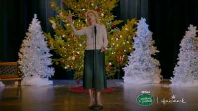 ♪ And never leave? - When I Think of Christmas