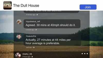 And never one to be outdone, - James May and the Dull Men