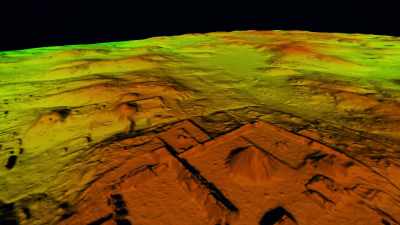 And this newly found pyramid - Lost Treasures of the Maya