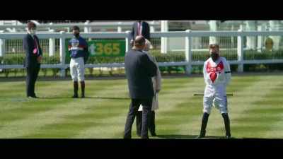 And no doubt today all eyes
will be on Her Majesty's runner, - Horsepower