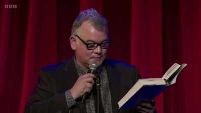 "'And no-one eating
on the sideboard is safe.'" - Stewart Lee: Tornado