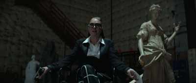 And that nosebleed, damaging a couch
and then hijacking its replacement - Mrs. Davis