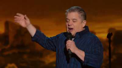 And now if a pine cone falls near me,
my spine implodes. - Patton Oswalt: We All Scream