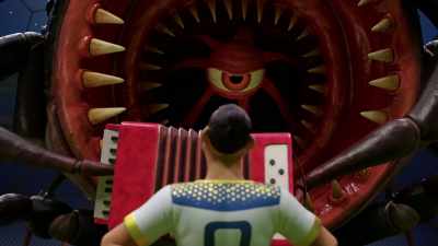 And now also Weird Al's talent. - The Soccer Football Movie