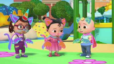 And now we can do my other favorite game: - CoComelon Lane