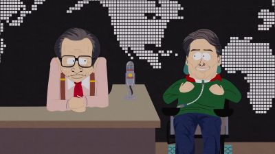 And now you can see
my arms have better movement. - South Park
